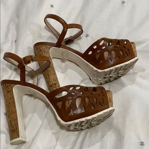 BCBGeneration platform shoes.